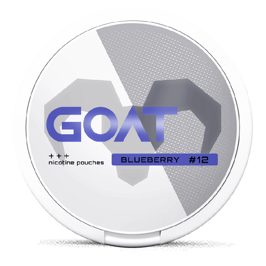 GOAT Blueberry #12 Nicotine Pouches