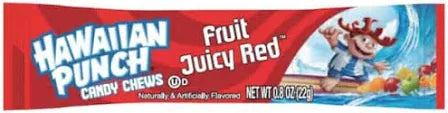 Hawaiian Punch Chews Bar Fruit Juicy Red