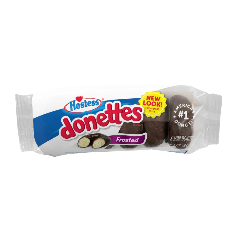 Hostess Donettes Chocolate Frosted