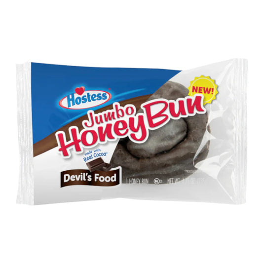 Hostess Jumbo Devil's Food Honey Bun