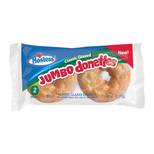 Hostess Jumbo Glazed Donettes - Twin Pack