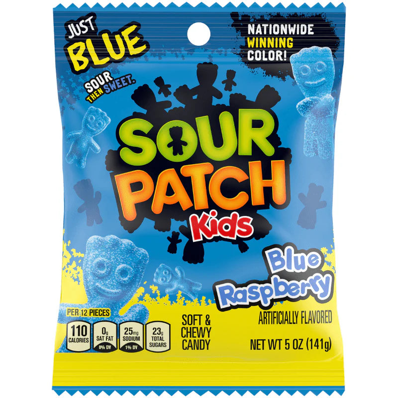 Sour Patch Kids Blue Raspberry (102g)