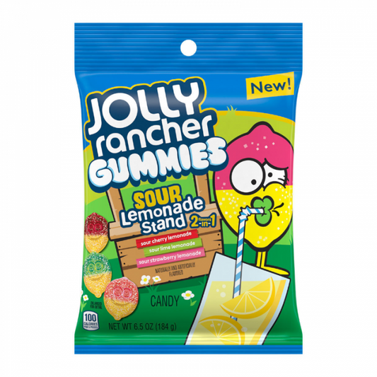 Jolly Rancher Gummies Sour Lemonade Stand (184g)