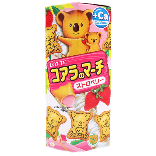 Lotte Koala's March Biscuits Strawberry Flavour