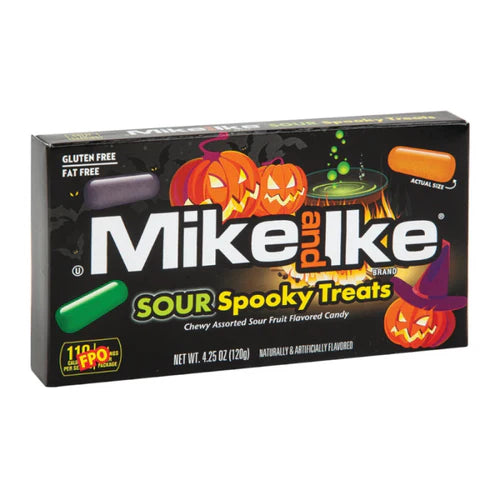 Mike and Ike Sour Spooky Treats Theatre Box