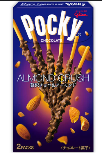 Glico Pocky Chocolate Biscuit Stick - Almond Crush