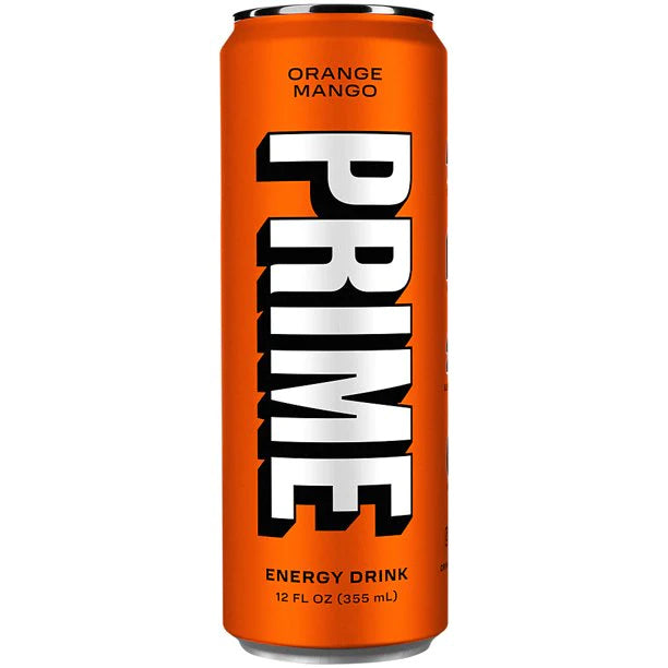 PRIME Energy Drink - Orange Mango (330ml)