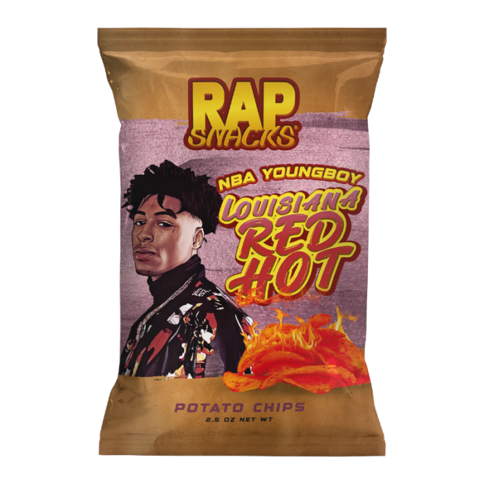 Rap Snack NBA Youngboy Louisiana Red Hot (71g)