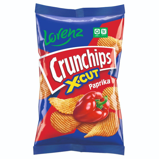 Lorenz Crunchips X-Cut Paprika (130g)