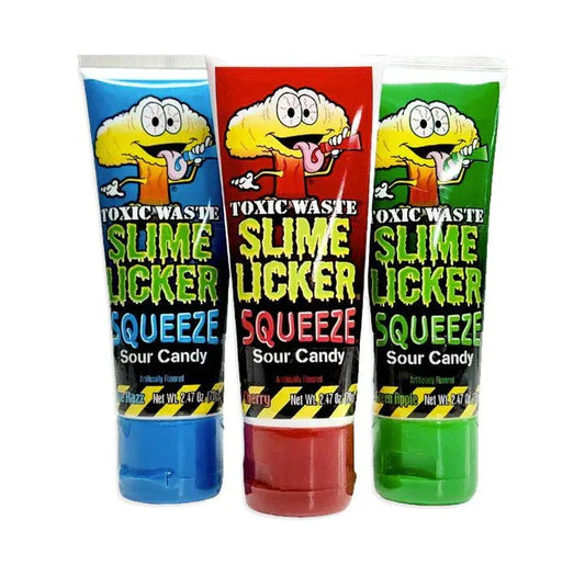 Toxic Waste Slime Licker Squeeze Sour Candy