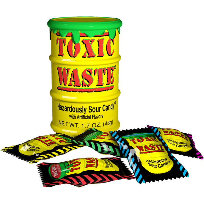 Toxic Waste Hazardously Sour Candy