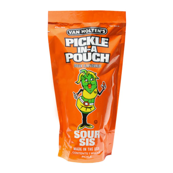 Van Holten's Pickle-in-a-Pouch Sour Sis - (306g)