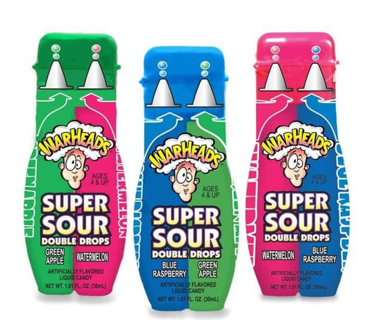 Warheads Super Sour Double Drops