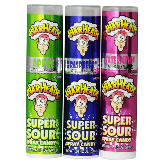 Warheads Super Sour Spray Candy