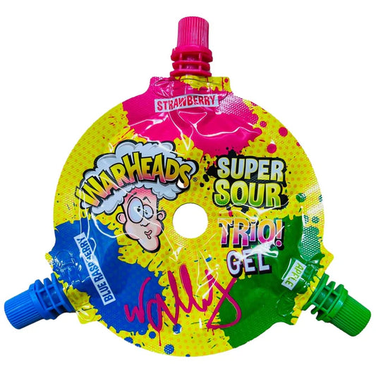 Warheads Super Sour Trio Gel Wheel